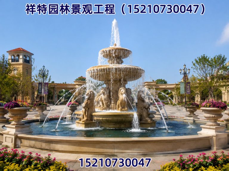 蠡县祥特园林景观工程展示图